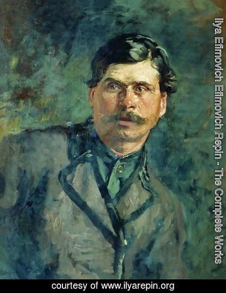 Ilya Efimovich Efimovich Repin - A soldier