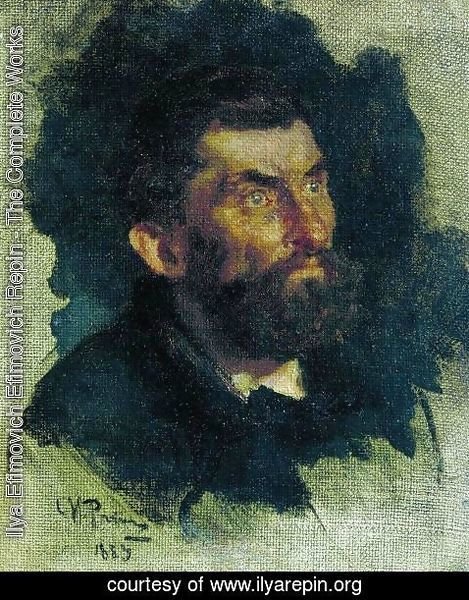 Ilya Efimovich Efimovich Repin - Head of a Man 2