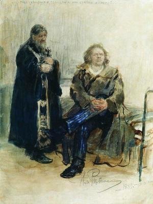 Ilya Efimovich Efimovich Repin - Refusal of Confession