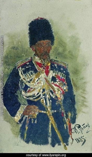 General in the form of royal guards. P.A. Cherevin.