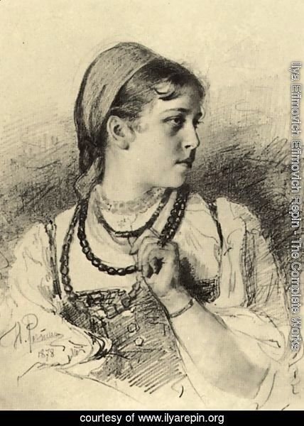 Portrait of T. A. Mamontova