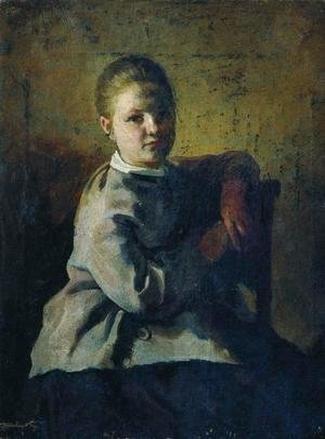 Ilya Efimovich Efimovich Repin - Portrait of S.A. Repina