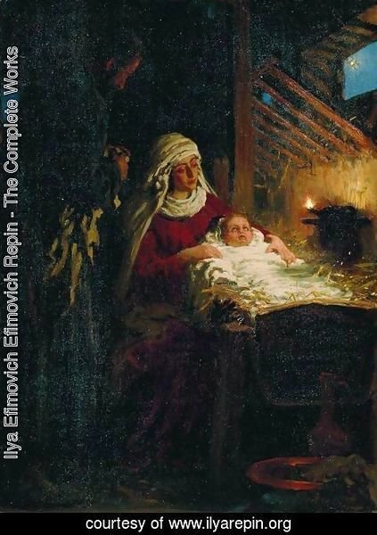 Ilya Efimovich Efimovich Repin - Nativity