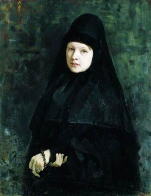 Ilya Efimovich Efimovich Repin - Nun