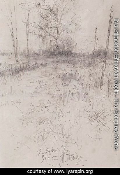 Ilya Efimovich Efimovich Repin - Landscape