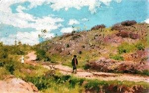 Ilya Efimovich Efimovich Repin - Summer landscape in Kurskaya guberniya