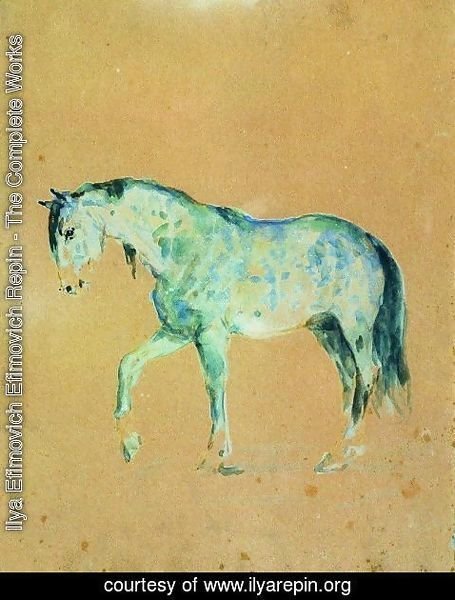 Ilya Efimovich Efimovich Repin - Horse