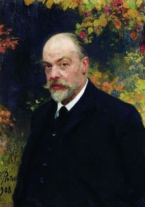 Ilya Efimovich Efimovich Repin - Portrait of Kryuchkov