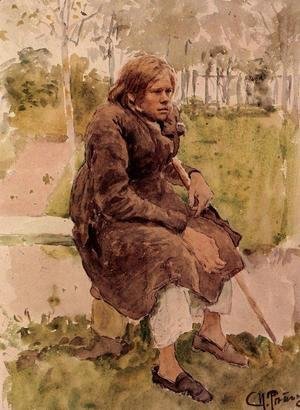 Ilya Efimovich Efimovich Repin - Hunchback (study)