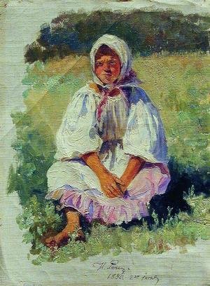 Ilya Efimovich Efimovich Repin - Peasant Girl