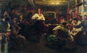 Ilya Efimovich Efimovich Repin - Evening party