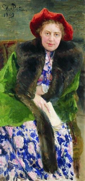 Portrait of Nadezhda Borisovna Nordman-Severova