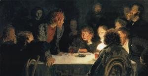 Ilya Efimovich Efimovich Repin - The Revolutionary Meeting
