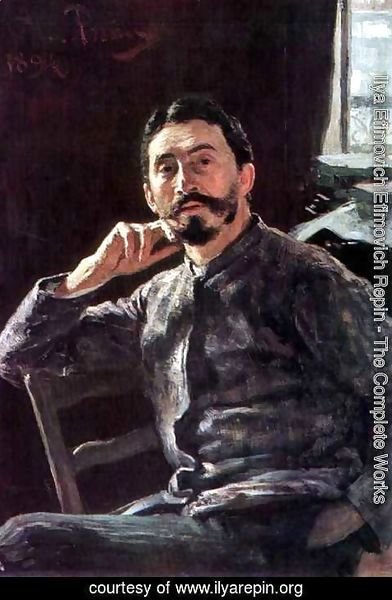 Ilya Efimovich Efimovich Repin - Self-Portrait 8