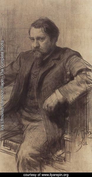 Portrait of the Artist Valentin Serov