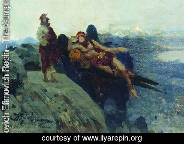 Ilya Efimovich Efimovich Repin - Temptation of Christ