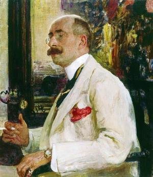 Ilya Efimovich Efimovich Repin - Portrait of N.D. Ermakov