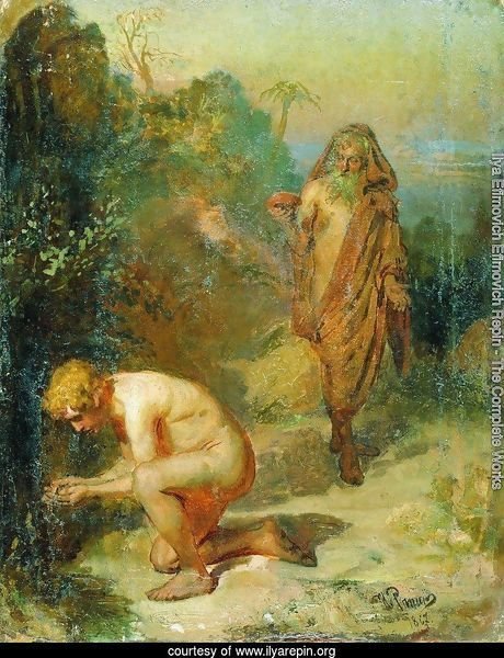Diogenes and the boy
