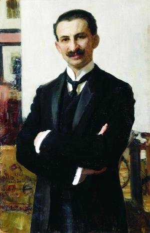 Ilya Efimovich Efimovich Repin - Portrait of G.I. Shoofs