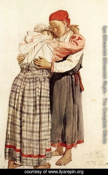 Ilya Efimovich Efimovich Repin - Two woman