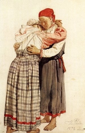 Ilya Efimovich Efimovich Repin - Two woman