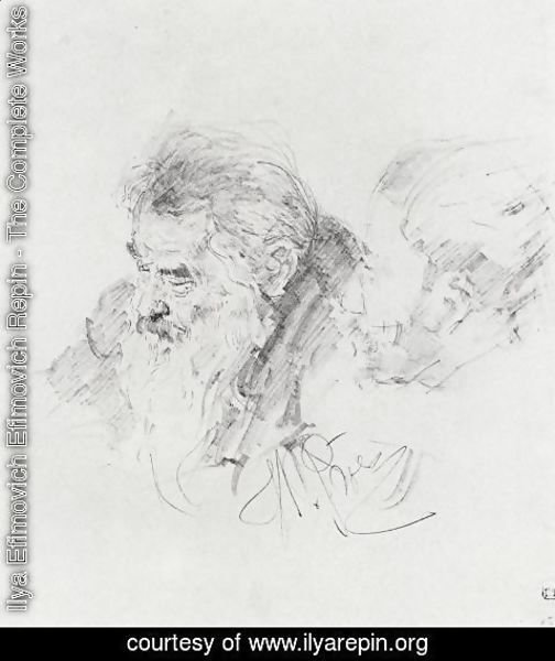Ilya Efimovich Efimovich Repin - Ivan Shishkin at a meeting of the Academy of Fine Arts