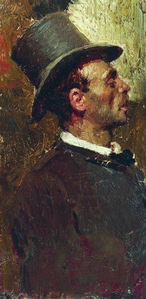 Ilya Efimovich Efimovich Repin - Hat man