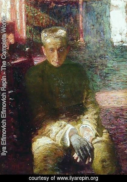 Ilya Efimovich Efimovich Repin - Portrait of Alexander Kerensky