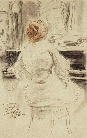 Ilya Efimovich Efimovich Repin - The piano