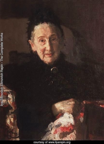 Portrait of L.I. Shestakova, sister of composer Mikhail Glinka