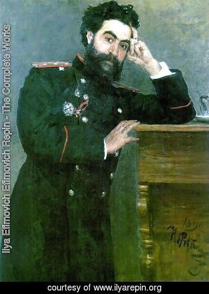 Ilya Efimovich Efimovich Repin - Portrait of I.R. Tarhanov