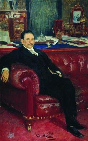 Ilya Efimovich Efimovich Repin - Portrait of B.A. Kaminka