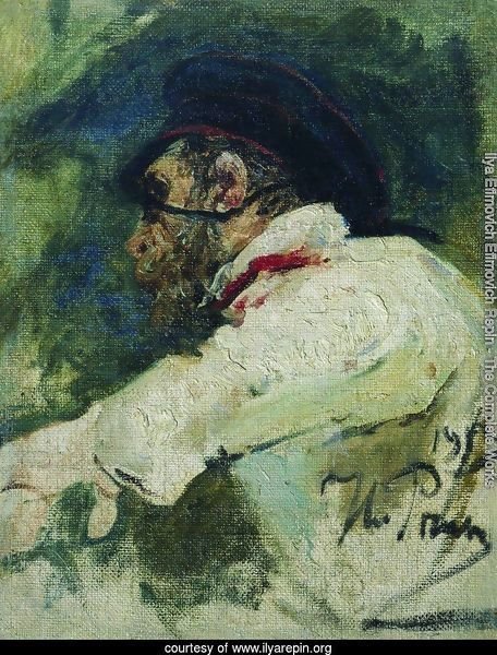 A man in white jacket
