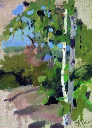 Ilya Efimovich Efimovich Repin - Birch trees. Sunny day.