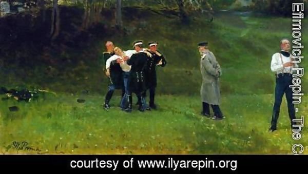 Ilya Efimovich Efimovich Repin - The Duel