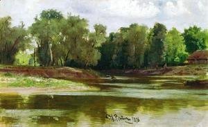 Ilya Efimovich Efimovich Repin - River Bank