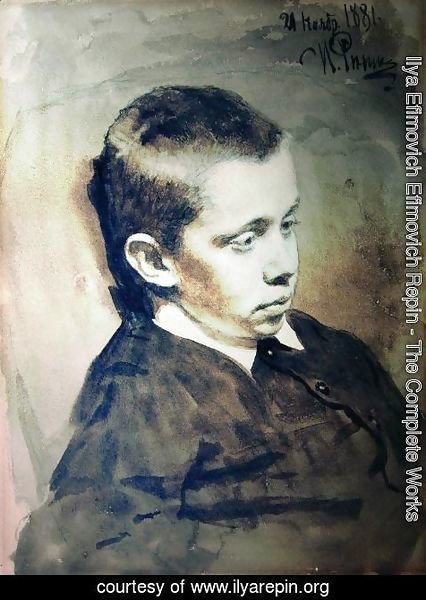 Ilya Efimovich Efimovich Repin - Portrait of A.S. Matveev